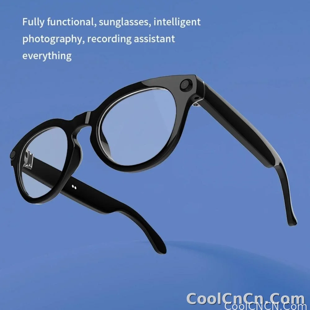 Smart Glasses Camera Glasses BT Call Music Touch Sunglasses Voice Assistant Video Recording WIFI AI Glasses Translator - detail
