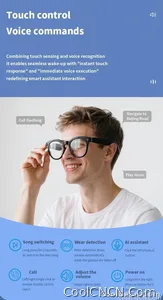 Smart Glasses Camera Glasses BT Call Music Touch Sunglasses Voice Assistant Video Recording WIFI AI Glasses Translator - view 14