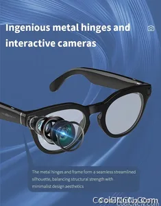 Smart Glasses Camera Glasses BT Call Music Touch Sunglasses Voice Assistant Video Recording WIFI AI Glasses Translator - view 15