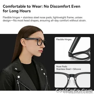 2026 New 6K HD AI Smart Glasses Chat GPT 800MP Camera Bluetooth Call 290mAh Battery 32GB Voice Assistant Control Smart Glasses - view 7