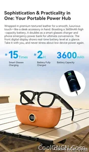 2026 New 6K HD AI Smart Glasses Chat GPT 800MP Camera Bluetooth Call 290mAh Battery 32GB Voice Assistant Control Smart Glasses - view 19