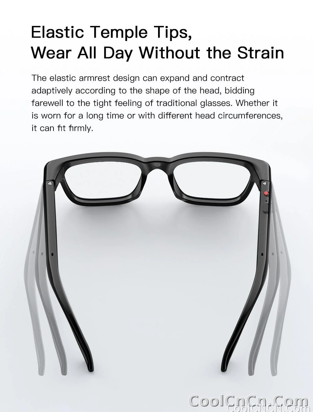 2026 New 800W Pixel Camera 1080P Video Recording Smart Glasses Men AI Voice Assistant Music Player Translation Sports Sunglasses - detail
