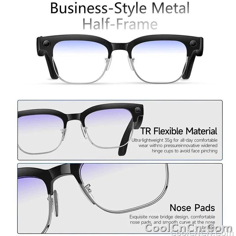 Smart Glasses 800W Camera 2026New Technologies Video Recording AI Photo Recognition Bluetooth Calls Voice Translation Sunglasses - detail