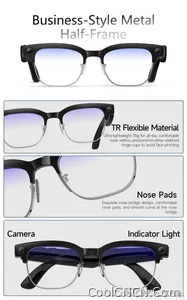 Smart Glasses 800W Camera 2026New Technologies Video Recording AI Photo Recognition Bluetooth Calls Voice Translation Sunglasses - view 10