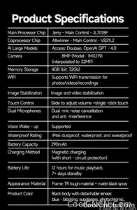 Smart Glasses 800W Camera 2026New Technologies Video Recording AI Photo Recognition Bluetooth Calls Voice Translation Sunglasses - view 29