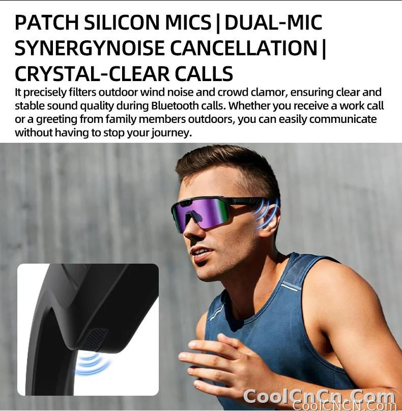 2026 New AI Sport Cycling Smart Glasses 80MP Camera 1200P HD Video Bluetooth 5.3WiFi Open Ear Riding Speaker Real-Time Translate - detail
