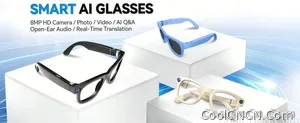 AI Smart Glasses 8MP HD Camera Sunglasses Audio AI Voice Assistant Real-Time Translation Vlog Eyeglasses for Daily Work Travel - view 9