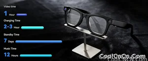 AI Smart Glasses 8MP HD Camera Sunglasses Audio AI Voice Assistant Real-Time Translation Vlog Eyeglasses for Daily Work Travel - view 15