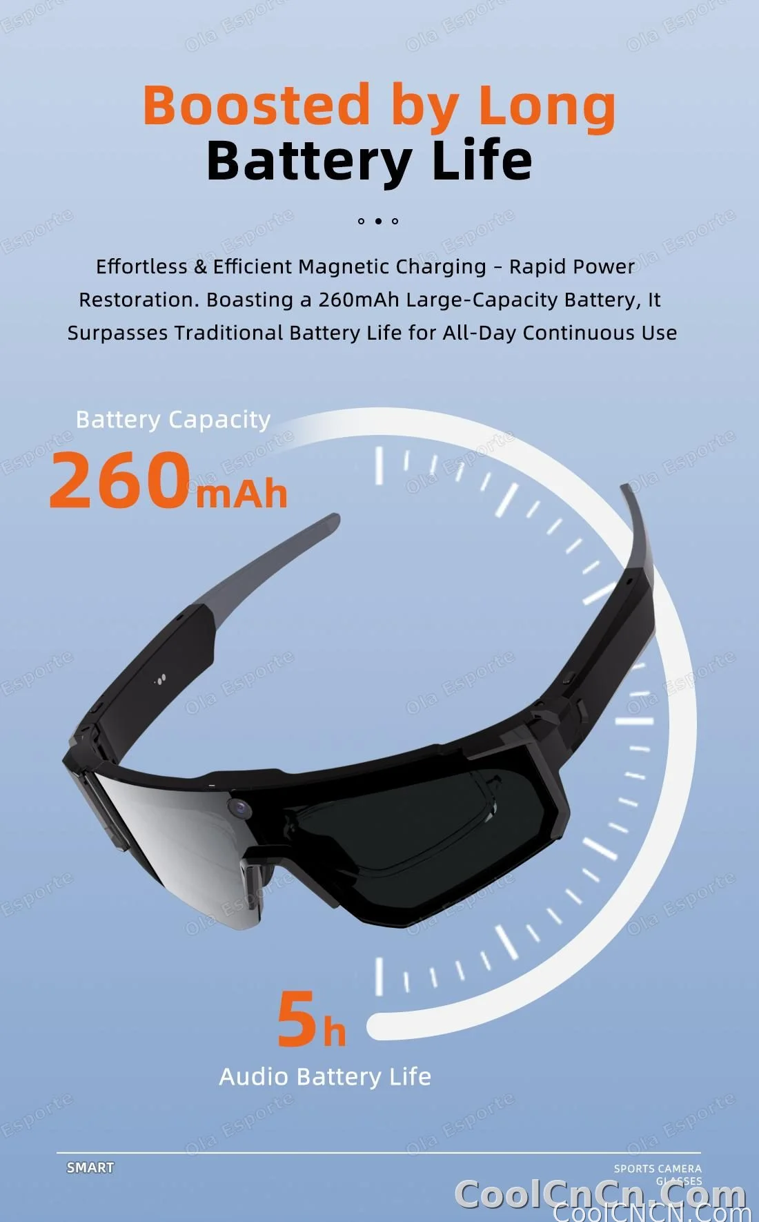 2026 New 4K HD AI Smart Cycling Glasses Men 800MP Camera Goggle BT Call AI Translation Voice Assistant Control Sunglasses Women - detail