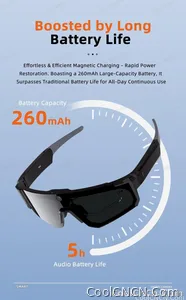 2026 New 4K HD AI Smart Cycling Glasses Men 800MP Camera Goggle BT Call AI Translation Voice Assistant Control Sunglasses Women - view 19