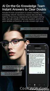 AI Smart Glasses Translation 800W Pixel Camera Video Music Player Call Business 8K Sunglasses Glasses Men For Travel Work 2026 - view 18