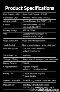 AI Smart Glasses Translation 800W Pixel Camera Video Music Player Call Business 8K Sunglasses Glasses Men For Travel Work 2026 - view 29