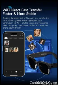 4K 800W HD Camera AI Smart Glasses 2026 ChatGPT Record Video Languages Translation Music Player Sunglasses Glasses With Camera - view 15