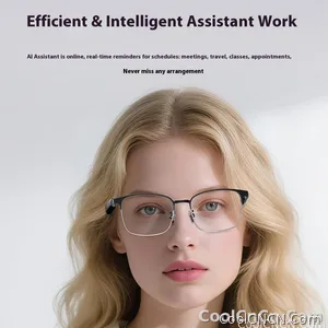 AI Glasses For Men languages Real Time Translation Wireless Bluetooth Touch Call Meeting Sports Music Smart Glasses - view 19