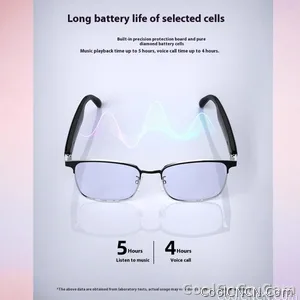 AI Glasses For Men languages Real Time Translation Wireless Bluetooth Touch Call Meeting Sports Music Smart Glasses - view 23