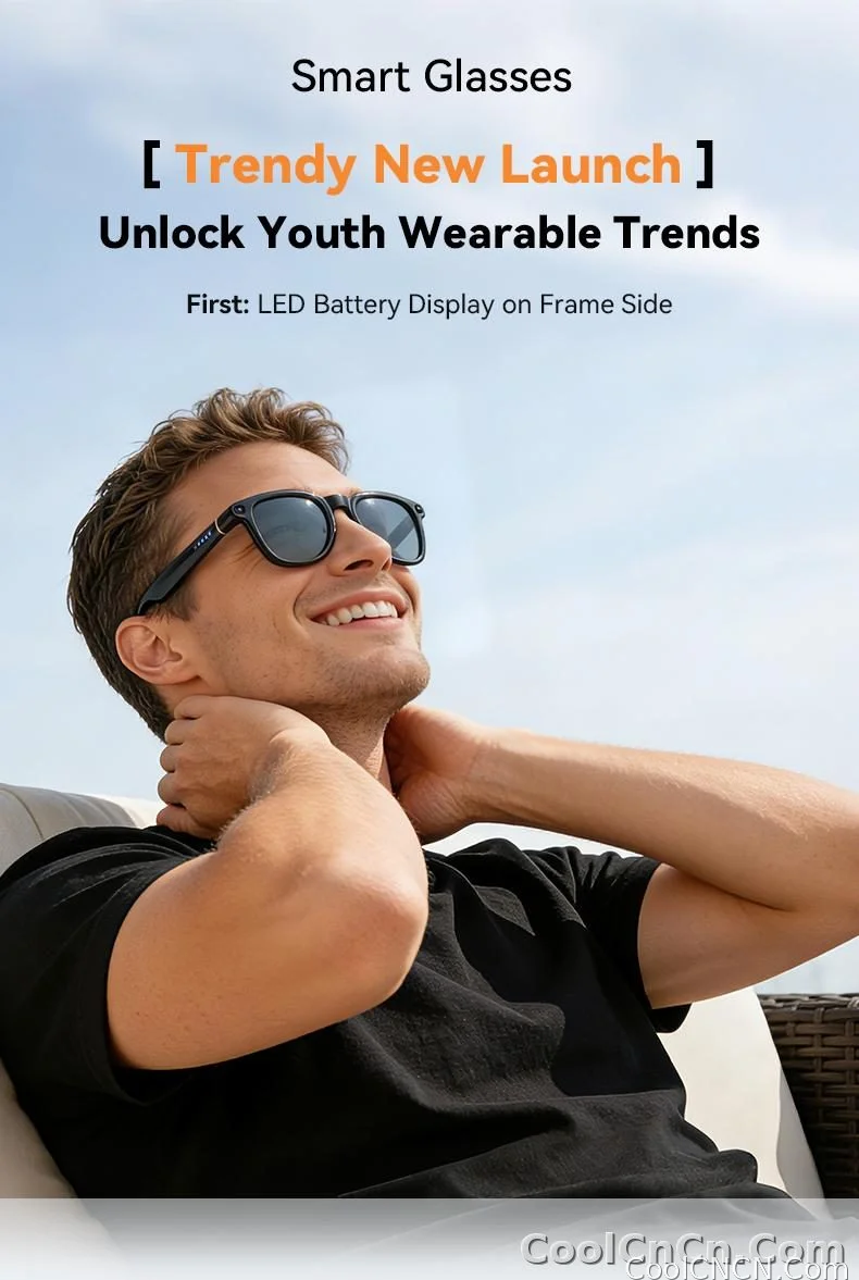 2026 Ultra AI Smart Glasses 1200P Camera ChatGPT Voice Assistant 32GB Storage Real-time Translation Bluetooth Music Sunglasses - detail
