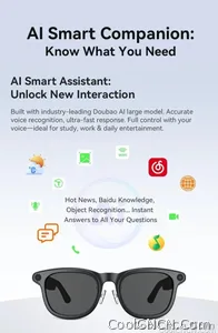 2026 Ultra AI Smart Glasses 1200P Camera ChatGPT Voice Assistant 32GB Storage Real-time Translation Bluetooth Music Sunglasses - view 11