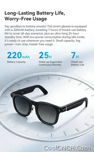 2026 Ultra AI Smart Glasses 1200P Camera ChatGPT Voice Assistant 32GB Storage Real-time Translation Bluetooth Music Sunglasses - view 18