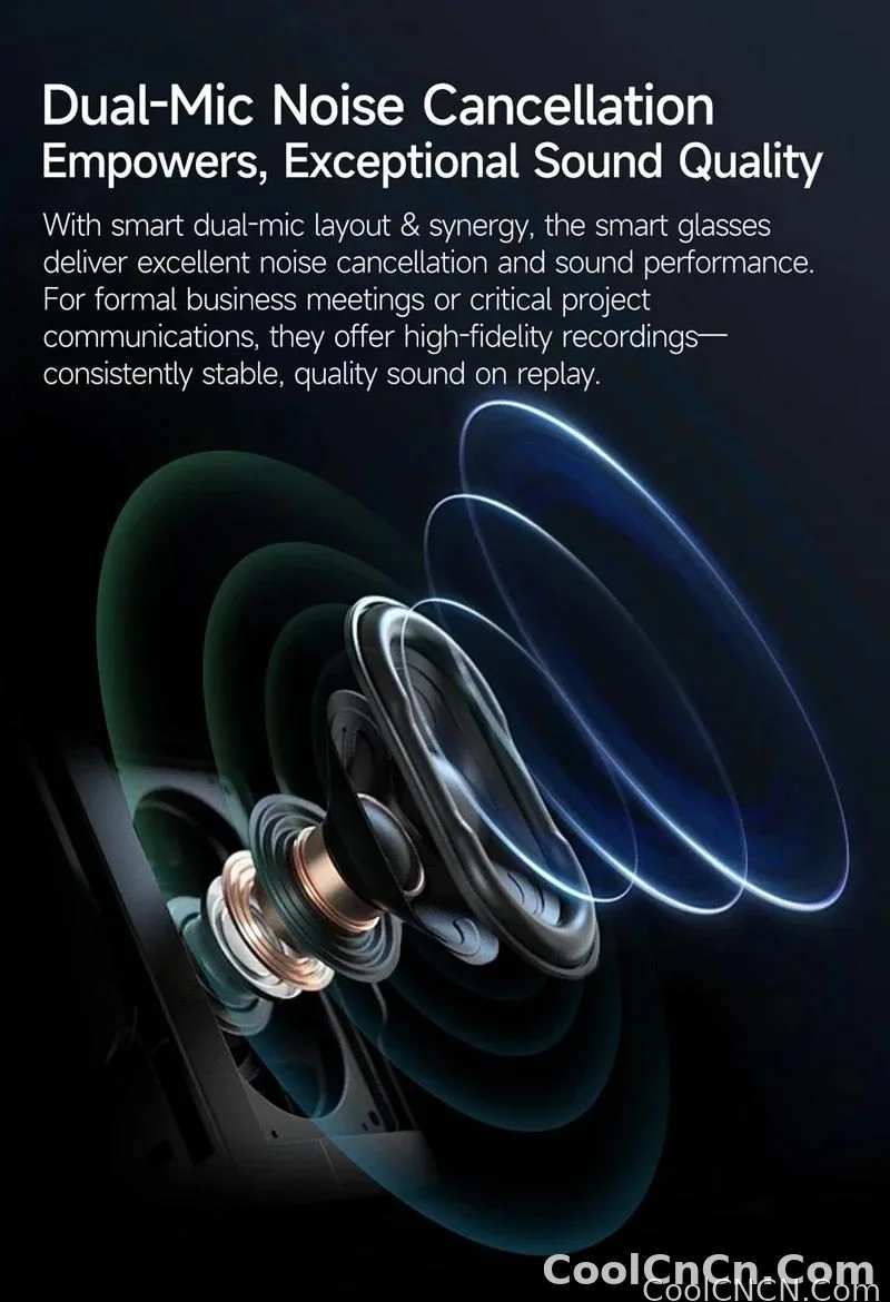 With Camera AI 4K Glasses New Upgrade 800W HD Video Recording AI Photo Recognition Translation Bluetooth Call Voice Sunglasses - detail