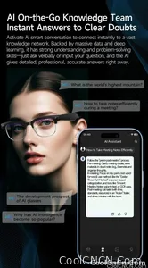 With Camera AI 4K Glasses New Upgrade 800W HD Video Recording AI Photo Recognition Translation Bluetooth Call Voice Sunglasses - view 11