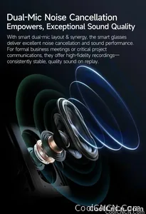 With Camera AI 4K Glasses New Upgrade 800W HD Video Recording AI Photo Recognition Translation Bluetooth Call Voice Sunglasses - view 15