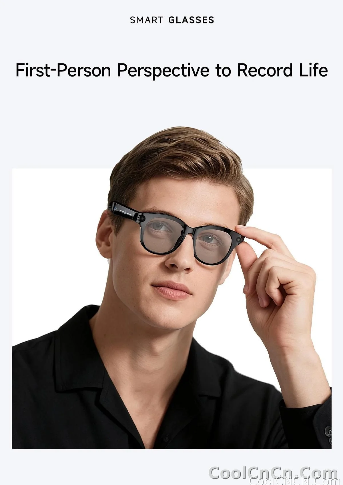 2026 New Smart Glasses Listening To Music Open Listening AI Translation AI Voice Assistant AI Image Recognition Smart Glasses - detail