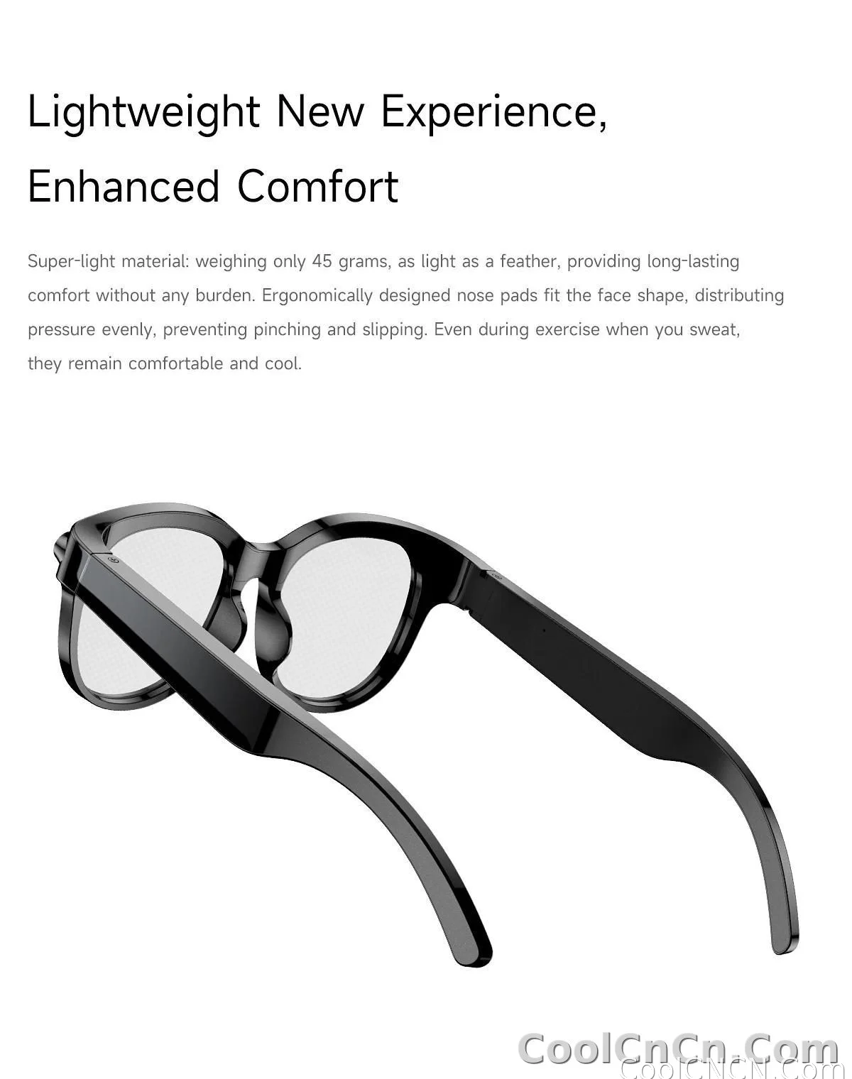 2026 New Smart Glasses Listening To Music Open Listening AI Translation AI Voice Assistant AI Image Recognition Smart Glasses - detail