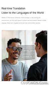 2026 New Smart Glasses Listening To Music Open Listening AI Translation AI Voice Assistant AI Image Recognition Smart Glasses - view 21