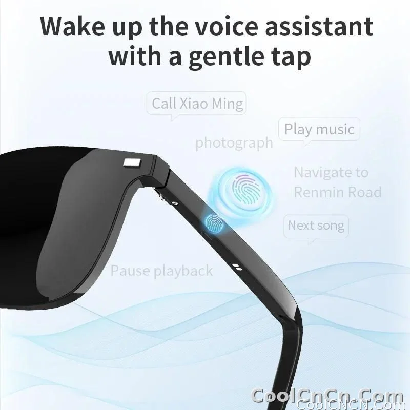 Bluetooth Smart Glasses Voice Call Music Play Remote Control Camera Wireless Bluetooth Headset Waterproof Glasses For Men  Women - detail