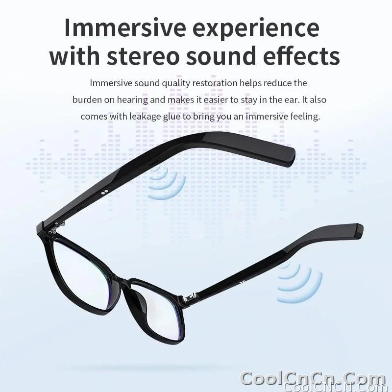 Bluetooth Smart Glasses Voice Call Music Play Remote Control Camera Wireless Bluetooth Headset Waterproof Glasses For Men  Women - detail