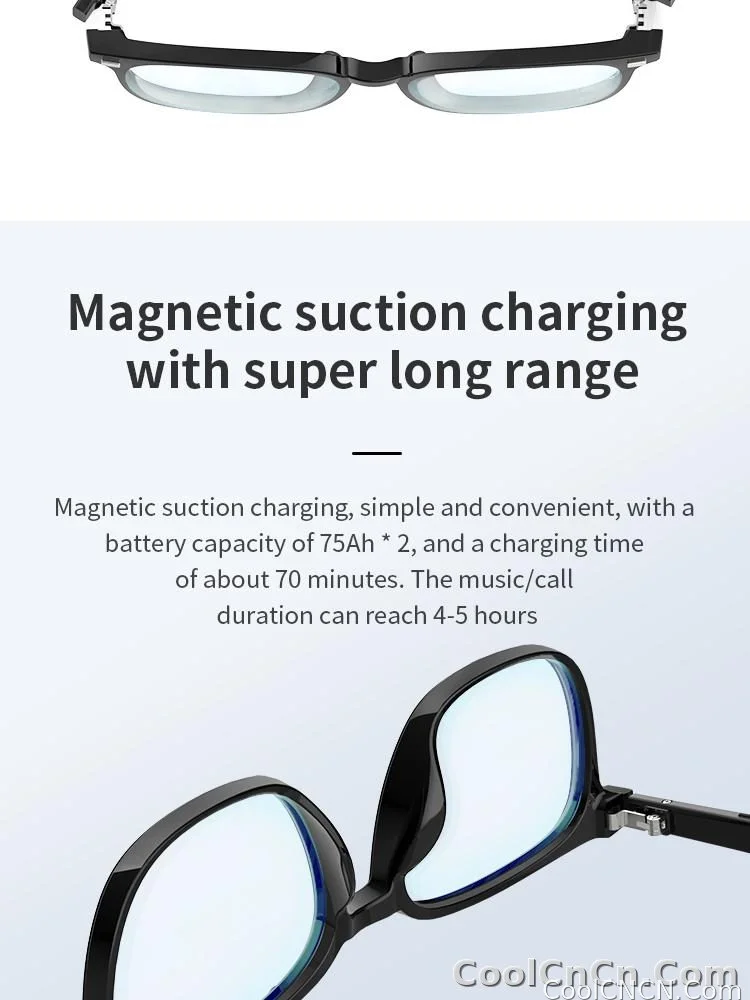 Bluetooth Smart Glasses Voice Call Music Play Remote Control Camera Wireless Bluetooth Headset Waterproof Glasses For Men  Women - detail
