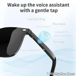 Bluetooth Smart Glasses Voice Call Music Play Remote Control Camera Wireless Bluetooth Headset Waterproof Glasses For Men  Women - view 3