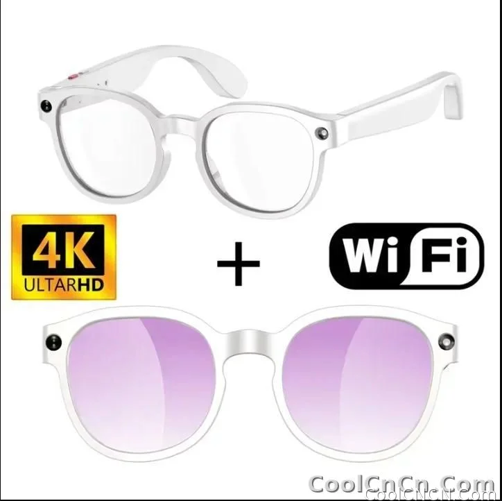6K HD AI Camera Glasses 800MP Photochromic Multifunctional Smart Glasses Bluetooth Calling Photo Chat Music Translation 2026 - detail