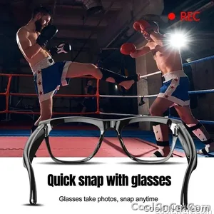 6K HD AI Camera Glasses 800MP Photochromic Multifunctional Smart Glasses Bluetooth Calling Photo Chat Music Translation 2026 - view 5