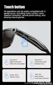 6K HD AI Camera Glasses 800MP Photochromic Multifunctional Smart Glasses Bluetooth Calling Photo Chat Music Translation 2026 - view 17