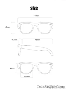 6K HD AI Camera Glasses 800MP Photochromic Multifunctional Smart Glasses Bluetooth Calling Photo Chat Music Translation 2026 - view 18