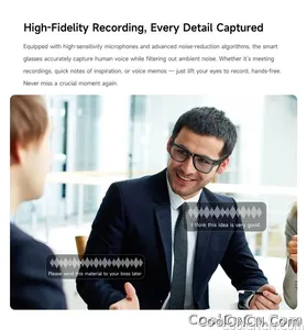 6K HD AI Camera Glasses 800MP Photochromic Multifunctional Smart Glasses Bluetooth Calling Photo Chat Music Translation 2026 - view 26