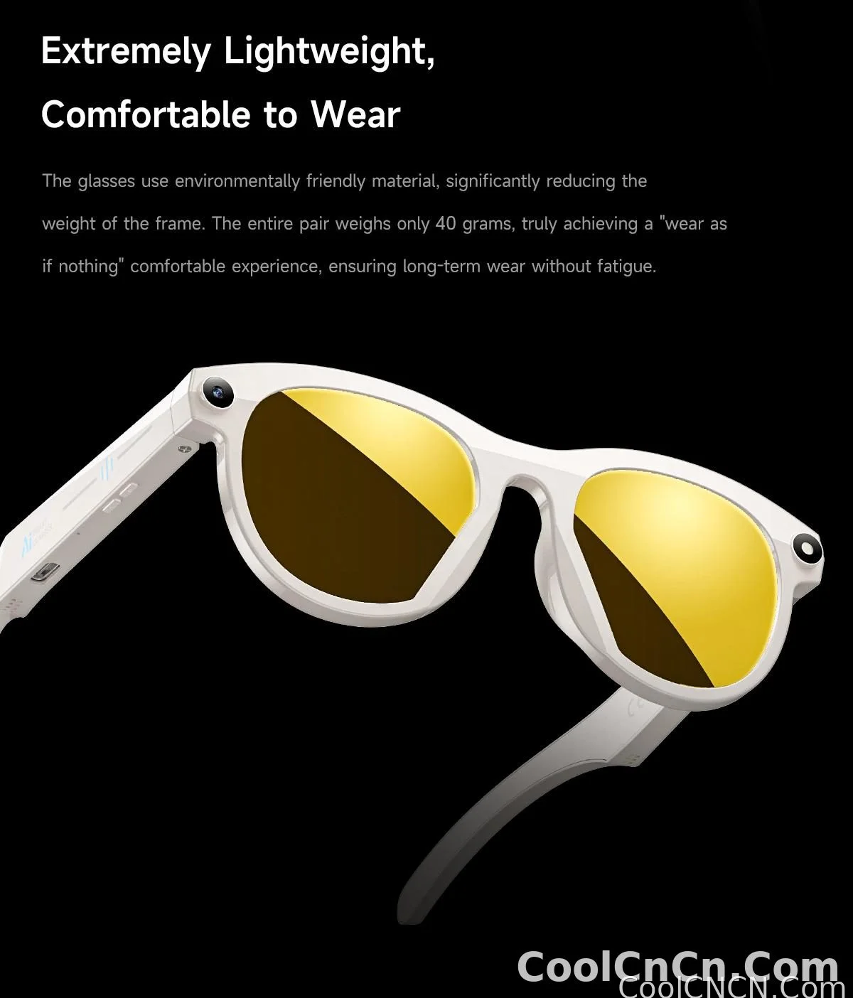 2026 New AI Smart Glasses for Photography And Video Intelligent Interactive Translation Feature Compatible with IOS And Android - detail