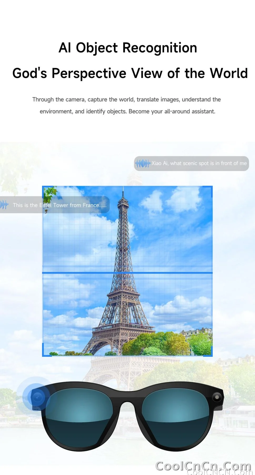 2026 New AI Smart Glasses for Photography And Video Intelligent Interactive Translation Feature Compatible with IOS And Android - detail