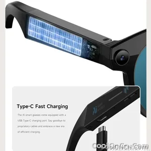 2026 New AI Smart Glasses for Photography And Video Intelligent Interactive Translation Feature Compatible with IOS And Android - view 3