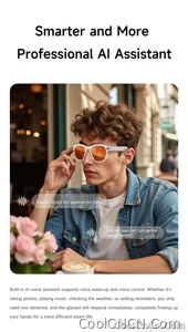 2026 New AI Smart Glasses for Photography And Video Intelligent Interactive Translation Feature Compatible with IOS And Android - view 13