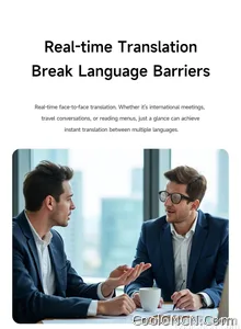 2026 New AI Smart Glasses for Photography And Video Intelligent Interactive Translation Feature Compatible with IOS And Android - view 14
