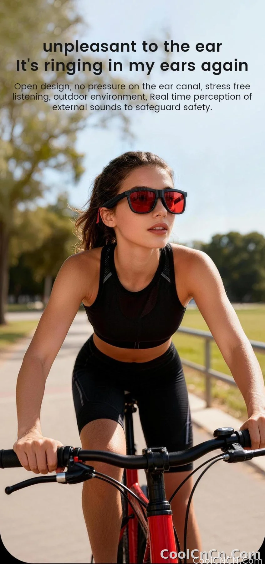 New 2026 Pro Smart Sunglasses Bluetooth AI Voice Assistant Translation HD Audio ENC Dual Mic Touch Color Change IP65 TR90 Frame - detail