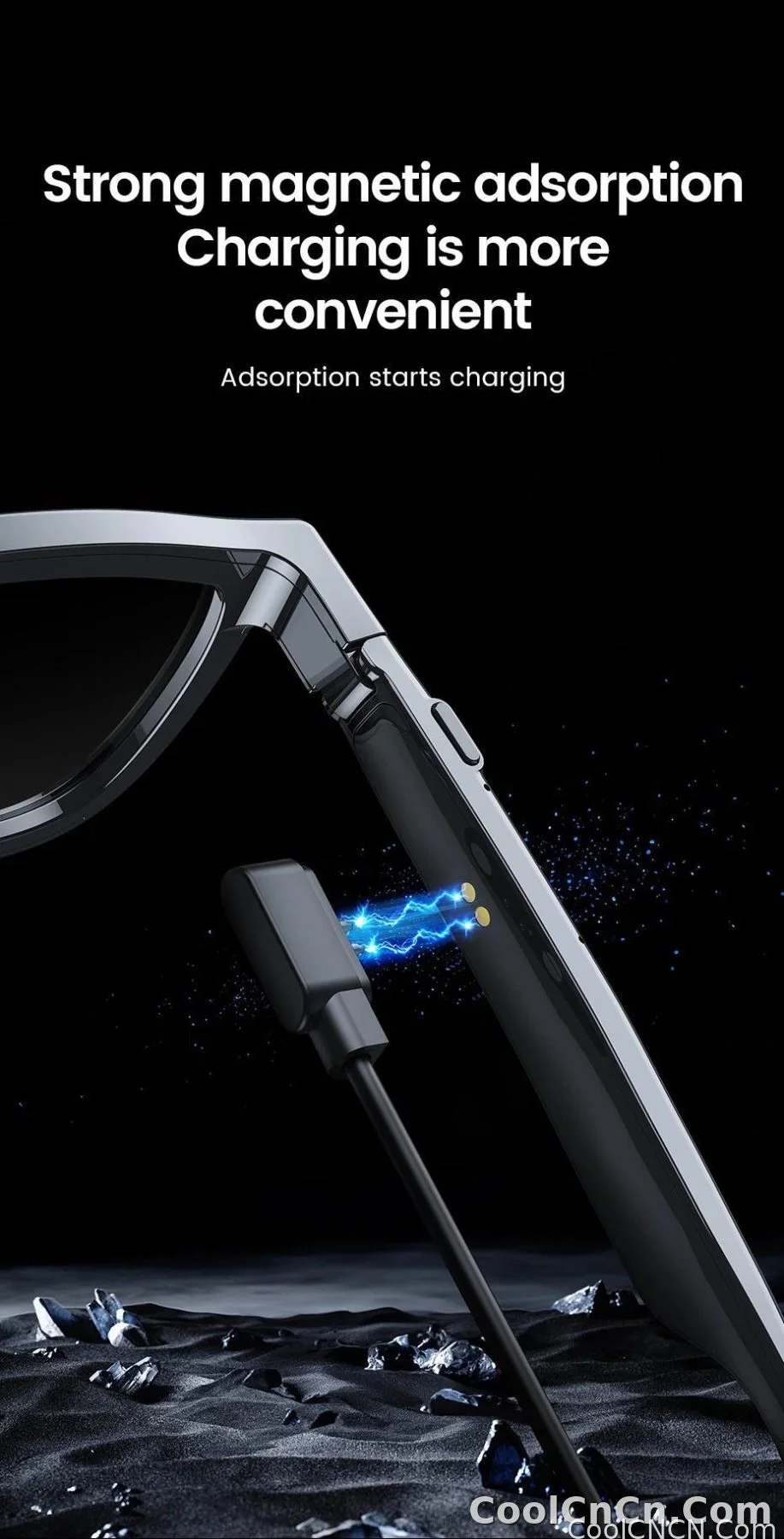 New Pro Smart Audio Sunglasses 2026 AI Translation Q&A Bluetooth HD Sound ENC Dual Mic Touch 4-Speed Color Change IP65 TR90 Men - detail