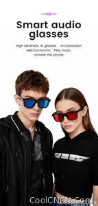 New Pro Smart Audio Sunglasses 2026 AI Translation Q&A Bluetooth HD Sound ENC Dual Mic Touch 4-Speed Color Change IP65 TR90 Men - view 8