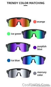2026 New AI Smart Sports shooting&recording Glasses 800W Camera HD Anti-shake Bicycle Riding Shooting Artifact Windproof Goggles - view 25