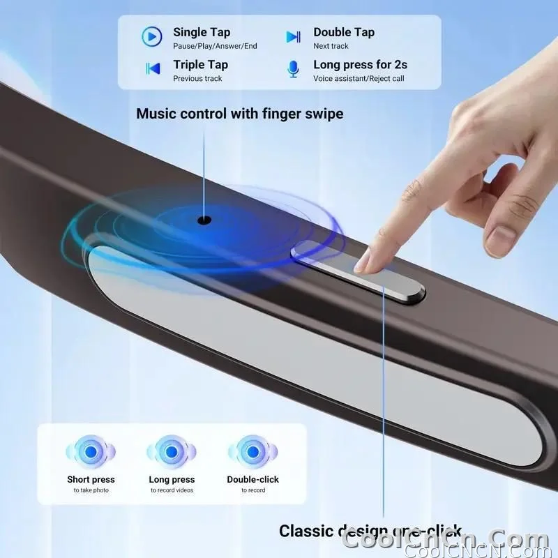 2026 New AI Smart Glasses,AI ChatGPT and Gemini-2.5 with 164 Translations Supported,Bluetooth Glasses for Men Women,Music Playback & Hands-Free Calling,Photochromic Lens,IP67 Waterproof - detail