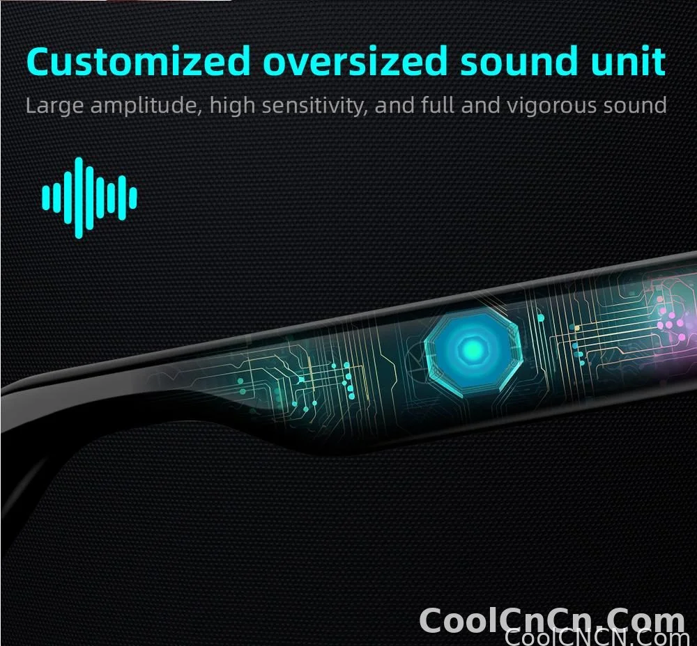 SG13 Smart Eyewear With Immersive Open Ear Audio, Stylish Gradient Frame, Bluetooth 5.4 Wide Compatible With iOS And Android - detail