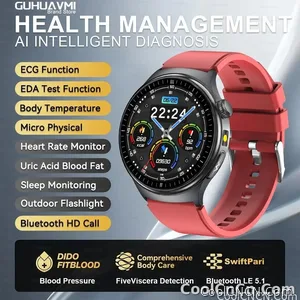 CoolWiz New Healthcare-Grade Smartwatch — Health Monitoring (Uric Acid, Lipids), ECG + PPG, Temperature, BMI, Bluetooth Calls, iOS Health smartwatch for outdoor sports and everyday use - view 10