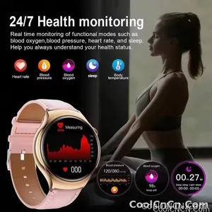CoolWiz New Women’s Smart Watch, 1.43″ AMOLED HD Screen, GPS, Heart Rate Monitor, Bluetooth Calling, Waterproof, Outdoor Smart Watch for Women, Suitable for Sports, Outdoor Activities, and Daily Use - view 6